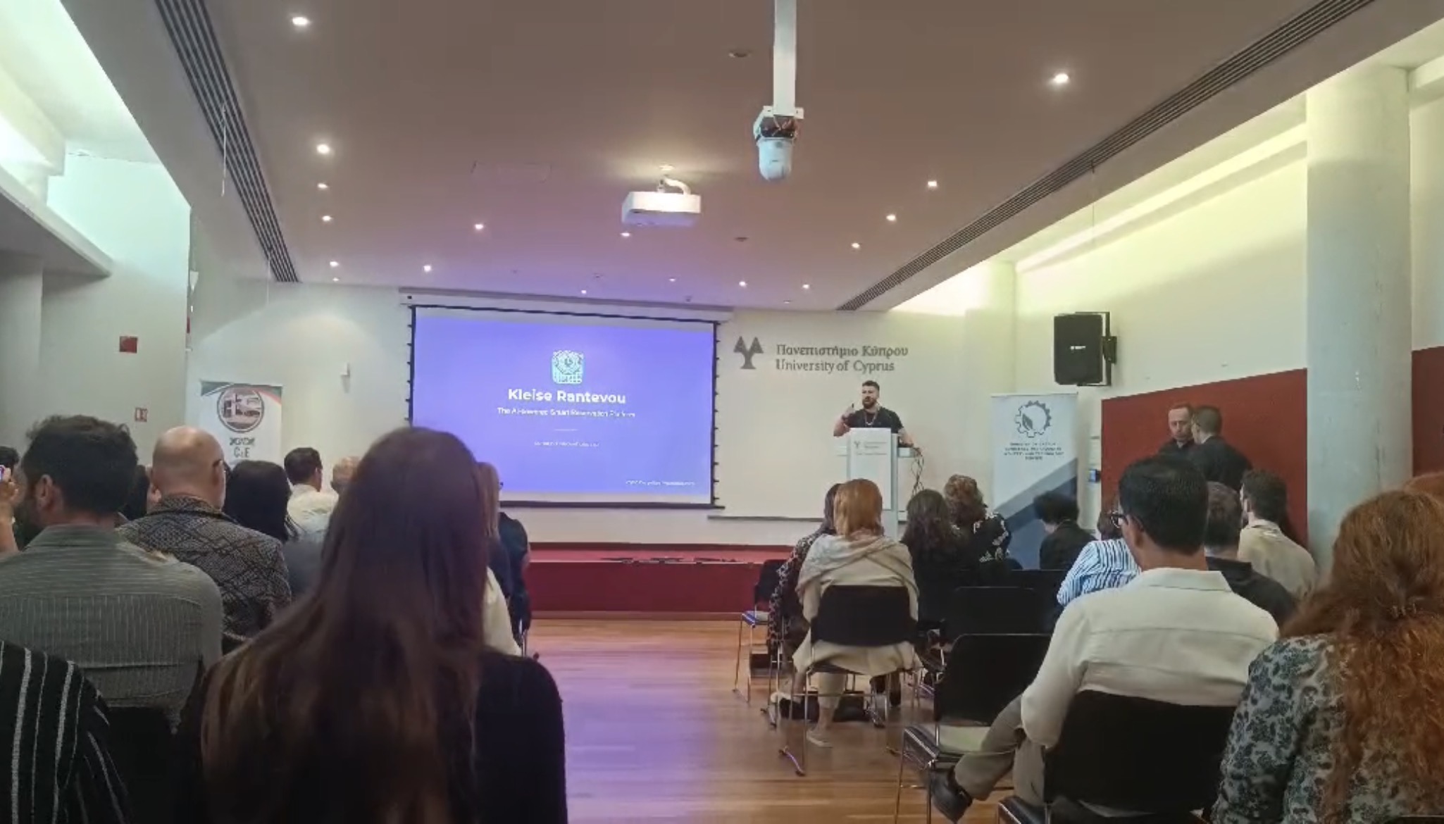 Kleise Rantevou presentation at CyEC Finals 2025